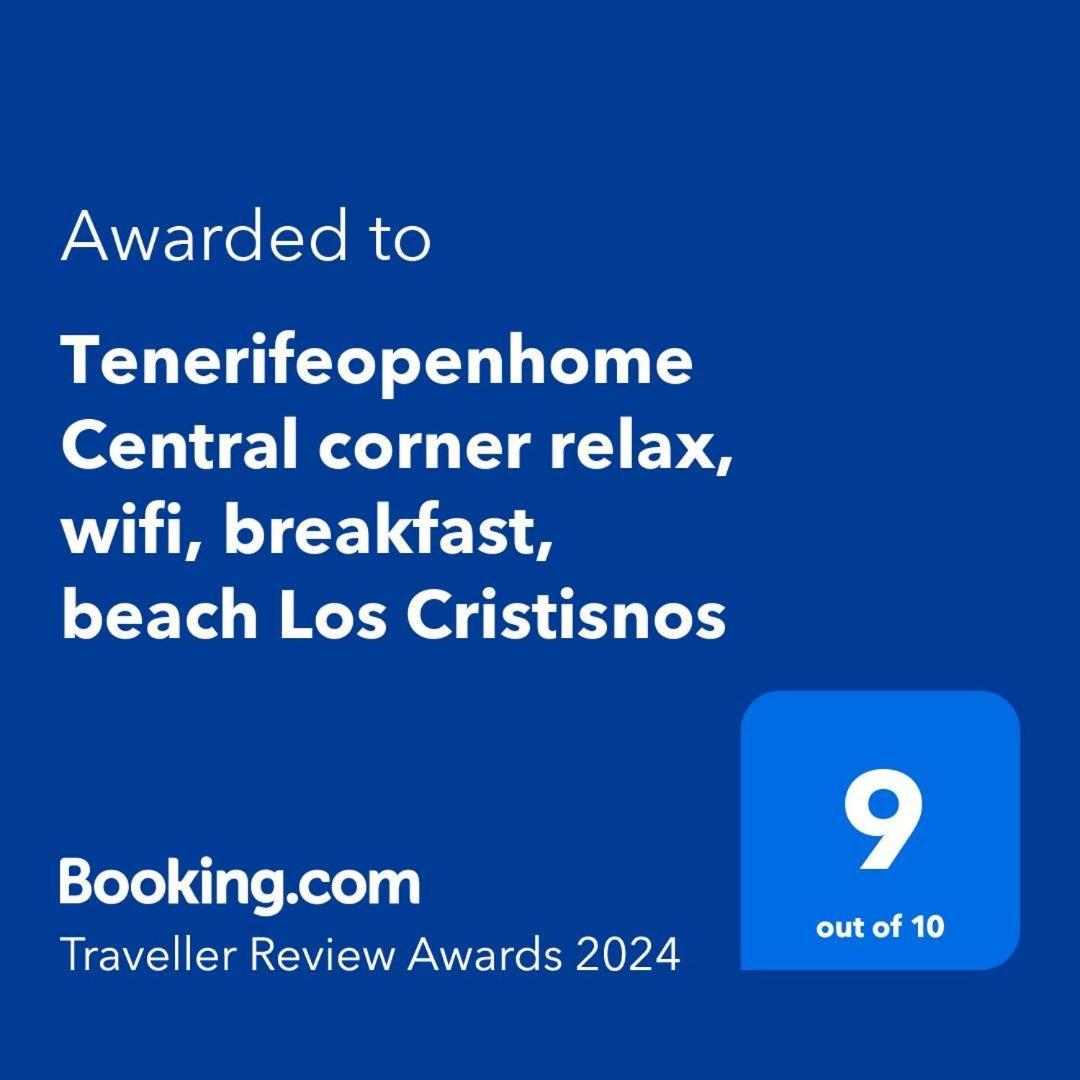 Tenerifeopenhome Central Corner Relax, Wifi, Breakfast, Beach Los Cristisnos アロナ エクステリア 写真